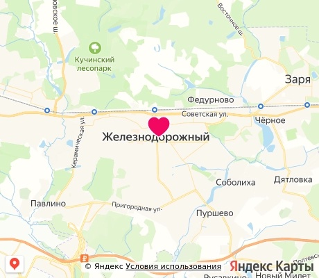 На карте