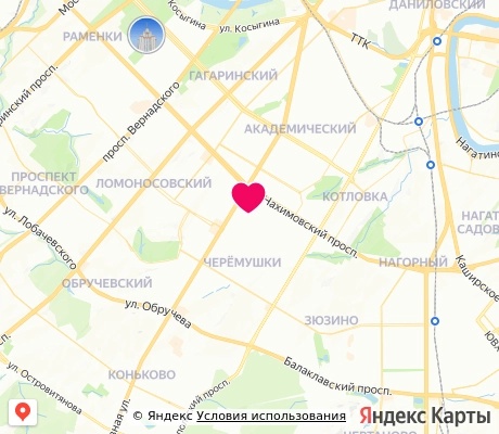 На карте