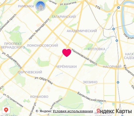 На карте
