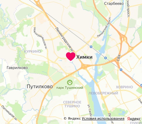 На карте