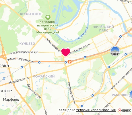 На карте