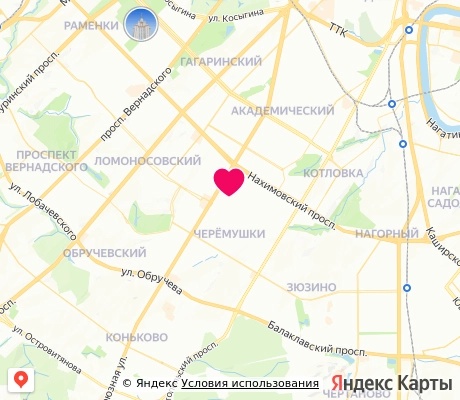 На карте