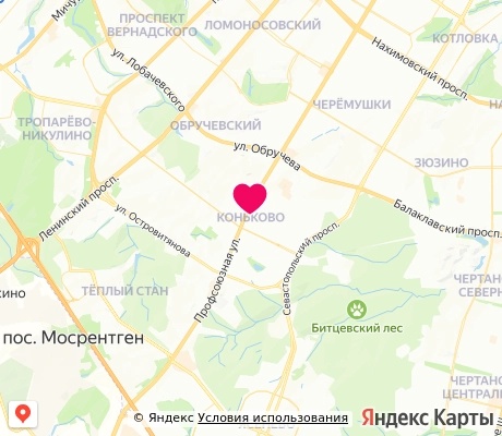 На карте
