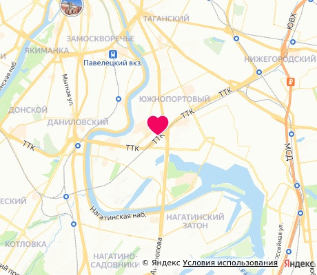 На карте