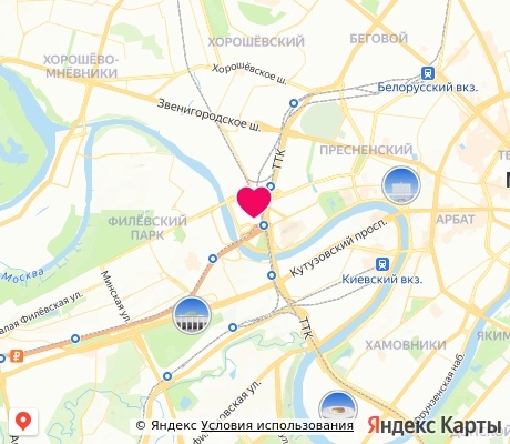 На карте