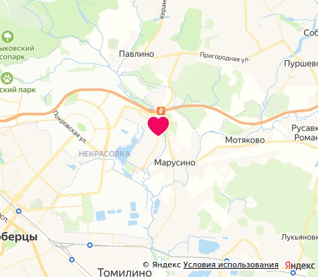 На карте