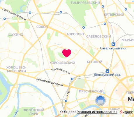 На карте