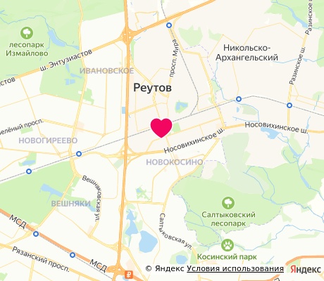 На карте
