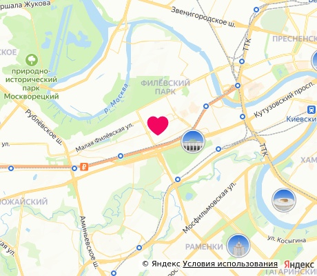 На карте