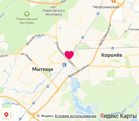 На карте