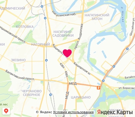 На карте