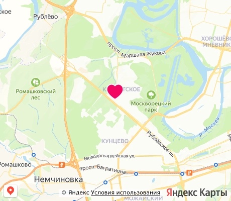 На карте
