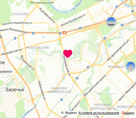 На карте