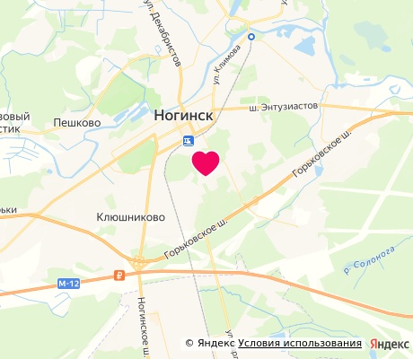 На карте