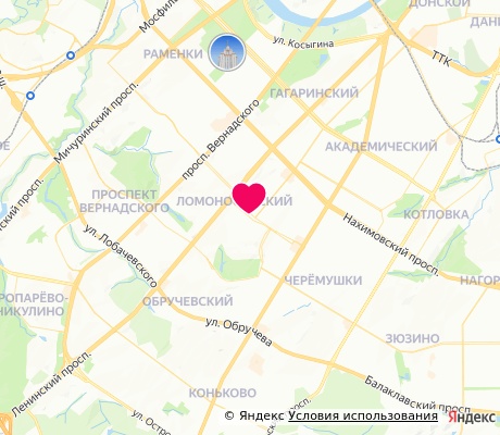На карте