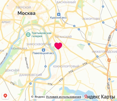 На карте