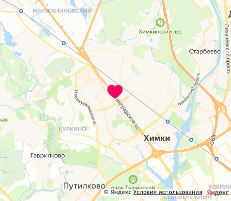На карте