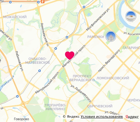 На карте