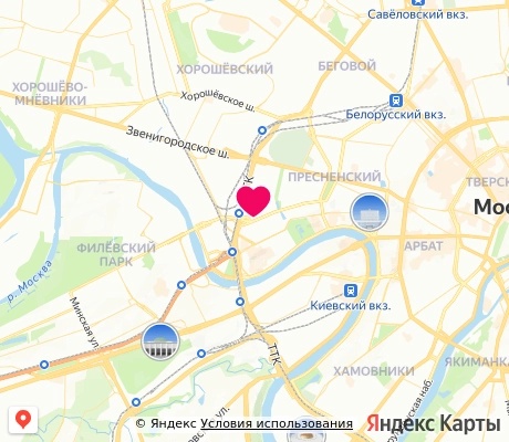 На карте