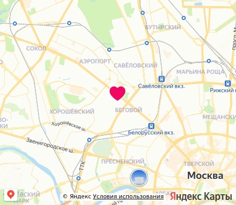 На карте