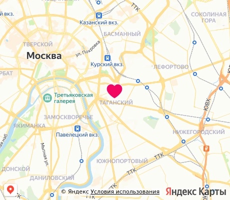 На карте