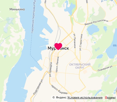 На карте