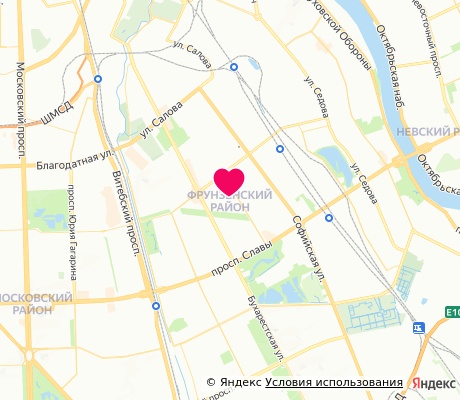 На карте