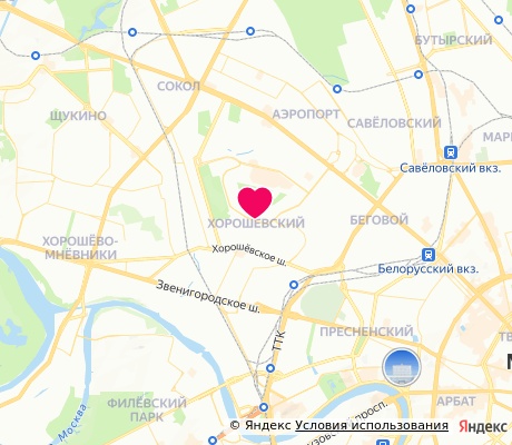 На карте