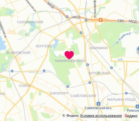 На карте