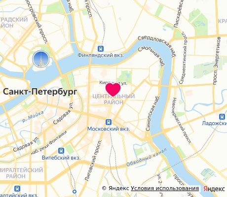На карте
