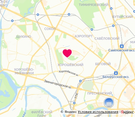 На карте