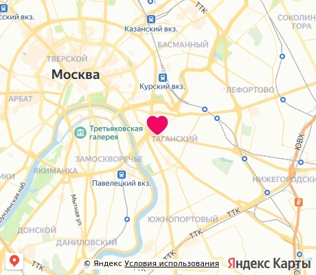 На карте
