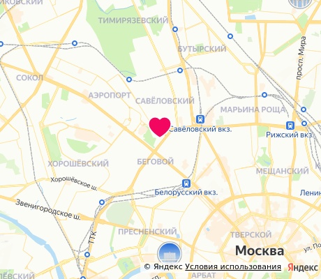 На карте
