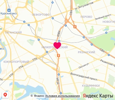 На карте