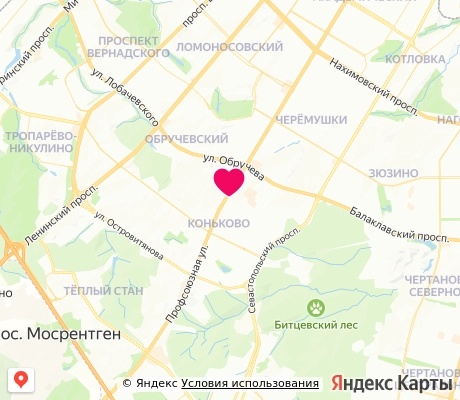 На карте