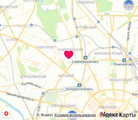 На карте