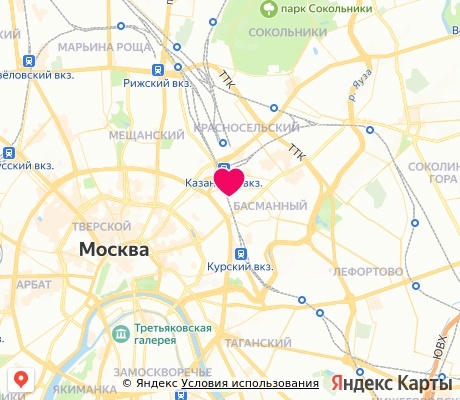На карте