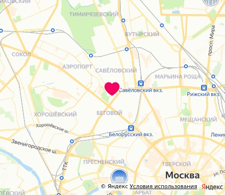 На карте
