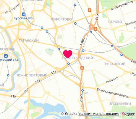 На карте