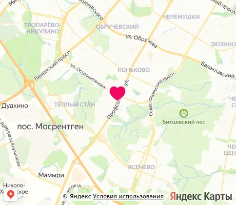 На карте