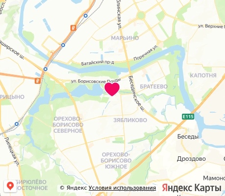 На карте