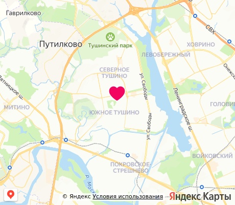 На карте