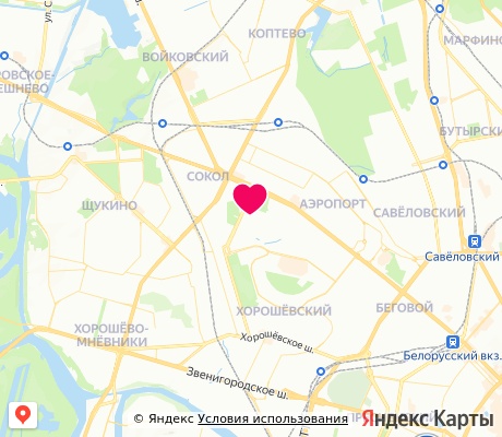 На карте