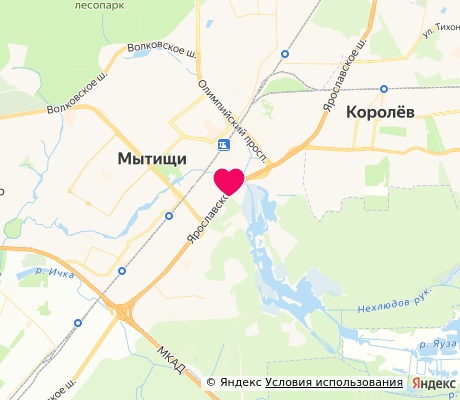 На карте