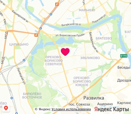 На карте