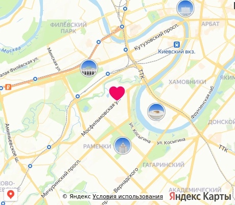 На карте