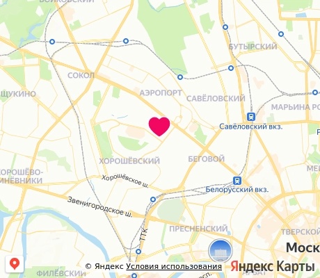 На карте