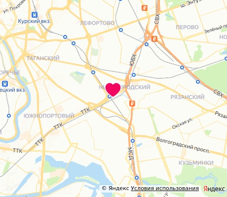 На карте
