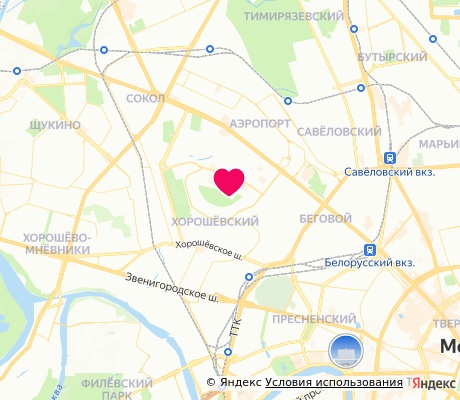 На карте