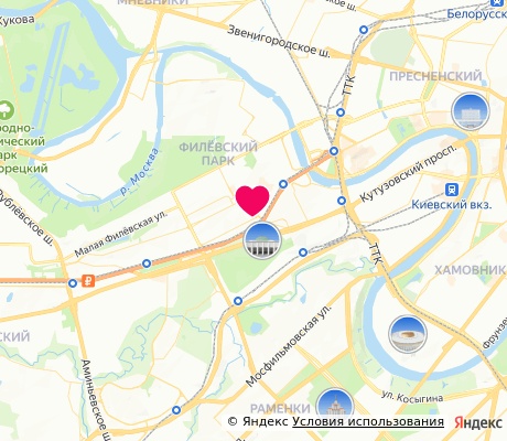 На карте
